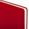 Блокнот БОЛЬШОЙ ФОРМАТ (200х252 мм) В5, BRAUBERG "Income", кожзам, 128 л., клетка, красный, 125205 125205
