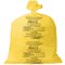 Мешки для мусора медицинские КОМПЛЕКТ 50 шт., класс Б (желтые), 30 л, 50х60 см, 14 мкм 104670