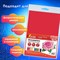 Пористая резина/фоамиран А4, 2 мм, 10 листов, 10 цветов, яркие цвета, набор №2, ОСТРОВ СОКРОВИЩ, 660074 660074