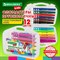 Фломастеры в суперкейсе эргономичные 12 цветов, вентилируемый колпачок, BRAUBERG KIDS, 152184 152184