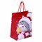 Пакет подарочный (1 штука) новогодний, 18х10х23 см, "Christmas Animals", ассорти, ЗОЛОТАЯ СКАЗКА, 591955 591955