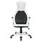 Кресло офисное BRABIX PREMIUM "Genesis EX-517", пластик белый, ткань/экокожа/сетка черная, 531573 531573