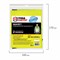 Жилет сигнальный, 2 светоотражающие полосы, ЛИМОННЫЙ, XXXL (60-62), ГРАНДМАСТЕР, 610889 610889