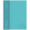 Тетрадь А5 48 л. HATBER скоба, клетка, обложка пластик, PROGRESSIVE Бирюзовая, 48Т5В1 113145