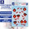 Наклейка для окон двусторонняя МНОГОРАЗОВАЯ 30х38 см "Снегири", ЗОЛОТАЯ СКАЗКА, 591185 591185