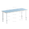 Стол детский прямоугольный СД2.01Р