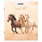 Тетрадь А5, 48 л., BRAUBERG скоба, клетка, металлизированный картон, СВОБОДА, 403041 403041