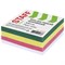 Блок для записей STAFF, проклеенный, куб 8х8 см, 350 листов, цветной, 120384 120384