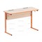 Стол ученический с наклоном столешницы (0-24°) на прямоугольной трубе СТО2прРН(Д)