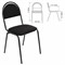 Стул для посетителей РС00М, черный каркас, ткань черная 531891