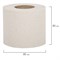 Бумага туалетная бытовая, 30 м, на втулке (эконом), М-2 126555