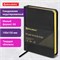Ежедневник недатированный МАЛЫЙ ФОРМАТ А6, 100х150 мм, BRAUBERG "Iguana", кожзам, 160 л., черный, 125104 125104