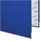 Папка-регистратор, покрытие пластик, 75 мм, ПРОЧНАЯ, с уголком, BRAUBERG, синяя, 226596 226596
