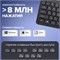 Клавиатура проводная SONNEN KB-8280, USB, 104 плоские клавиши, черная, 513510 513510