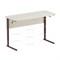 Стол ученический регулируемый по высоте на прямоугольной трубе СТО2.02прР (д)