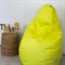 Кресло-мешок XXL желтое (120*90 см) МО-023