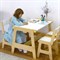 Набор мебели "Чиполлино" (стол, 4 стула) ДМА-001