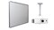 Интерактивная доска Exell EWB7740 с проектором EXD101W и креплением DSM-14Kw EWB77EXD101W14KW
